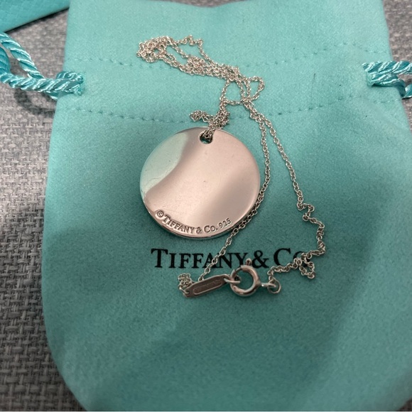 Tiffany & Co. Notes Round Necklace 925 Sterling Silver - Picture 5 of 7